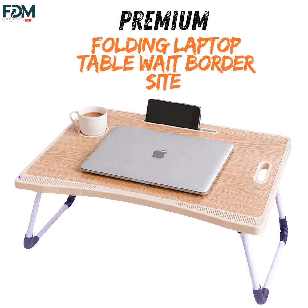 Compact Foldable Laptop Bed Desk – Multi-Function and Portable